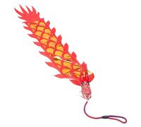 Amosfun Tête de Dragon Papier pour Décorations du Nouvel an Chinois avec Corde pour Garçon Fille Déguisement de Dragon pour Nouvel an Lunaire