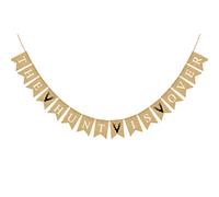 Amosfun The Hunt is Over Bannière pour décoration de fête de Noël