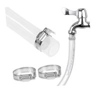 Amosfun Transparent Silicone Hose Kit Id Flexible Tube With Clamps For Home Brewing Water Oil Air Transfer Chemical Resistant And Lightweight