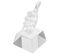 Amosfun Trophée en Verre Modèle de Trophée pour Garçon et Filles Forme Pouce de Maternelle Prix de Compétition et Fête pour Garçon et Filles