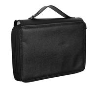 Amosfun Trousse à Crayons 4 Couches avec Fermeture Éclair Grosse Capacité 200 Emplacements Tissu Oxford et PVC, Organisateur Élégant pour Sessions d'art et Voyages