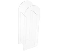 Amosfun Vase en Acrylique décoratif Salle décoration intérieure décor de Salon Vase séché Vase Aesthetic Home Decor Vase à Fleurs de Dessin animé Bouteille d'arrangement Floral Transparent