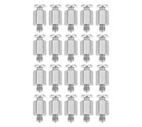 Amosfun Vis Hexagonale pour SSD 2 en Métal Argenté, Kit de 20 Pièces, Résistance la Rouille, Facile à Installer, Compatible PC et Ordinateur Portable