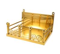 Amosfun Vivre pour Riser Guanyin Fournitures Support Chinois Richesse Mur Prière Guan Étagère en Acier Inoxydable Pooja Gong Fengshui Décor Bouddha Bouddhiste Monté