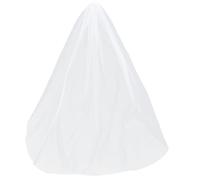 voile de mariée long voile blanc simple couche avec peigne long 2 accessoires de mariage élégants simples pour dame femme