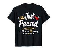 Amour 20 Ans Rencontre Couple Anniversaire 20 Ans de pacs T-Shirt
