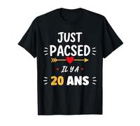 Amour 20 Ans Rencontre Couple Anniversaire de pacs 20 Ans T-Shirt