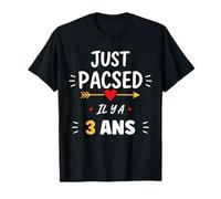 Amour 3 Ans Rencontre Couple Anniversaire 3 Ans de pacs T-Shirt