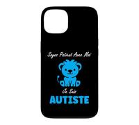 Amour Autisme Soyez Patient avec Moi Je suis autiste Coque pour iPhone 13