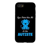 Amour Autisme Soyez Patient avec Moi Je suis autiste Coque pour iPhone SE (2020) / 7/8