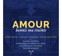 Andre-Ernest-Modeste Gretry – Amour, Bannis Ma Crainte – CD – Harmonia Mundi