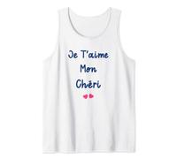Amour Chéri d'amour Je t'aime mon Chéri Débardeur