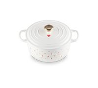 Amour Cocotte 22 cm Blanc