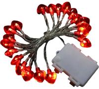 Amour cordon en forme de cœur lumières 6 mètres 40 LED Valentine f��r mariage culture anniversaire f��r mariage