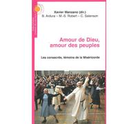 Amour de Dieu, amour des peuples Les consacrés, témoins de la miséricorde - Xavier Manzano - Chemins De Dialogue - broché - Essai
