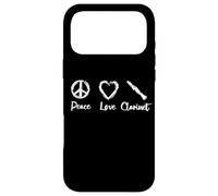 Amour de la Clarinette Instructeur de Clarinette Coque pour iPhone 17 Pro Max