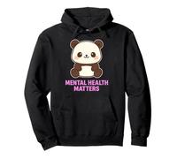 Amour de soi avec cet adorable panda kawaii santé mentale Sweat à Capuche