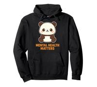 Amour de soi avec cet adorable panda kawaii santé mentale Sweat à Capuche
