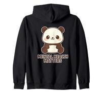 Amour de soi avec cet adorable panda kawaii santé mentale Sweat à Capuche