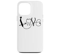 Amour Dentiste Médecin Dentiste Assistante Dentiste Coque pour iPhone 13 Pro Max