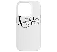 Amour Dentiste Médecin Dentiste Assistante Dentiste Coque pour iPhone 14 Pro