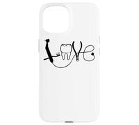 Amour Dentiste Médecin Dentiste Assistante Dentiste Coque pour iPhone 15