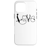 Amour Dentiste Médecin Dentiste Assistante Dentiste Coque pour iPhone 16 Pro Max