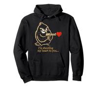 Amour des Oiseaux Fous - Humour Romance Sarcastique Sweat à Capuche