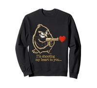 Amour des Oiseaux Fous - Humour Romance Sarcastique Sweatshirt