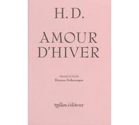 Amour d'hiver - Hilda Doolittle - Ypsilon - broché - Poésie