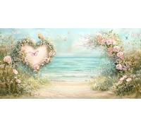 Amour Diamond Painting Enfant, fleur Diamond Painting, Peinture Diamant Kit Complet, Full Drill Cristal Point De Croix Fabrication De MosaïQues Artisanat, Cadeaux DéCoratifs Pour Femmes 100x50cm T-z1