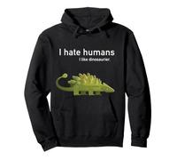 Amour Dinosaure Je déteste Les Gens autisme Nerd Dino Sweat à Capuche