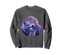 Amour Doux de Lune de Loup Sweatshirt