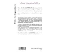 Anne de Commines – L'amour est un animal luisible – Suivi de Parler Marguerite Duras – Broché