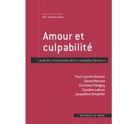 Amour et culpabilte - Paul-Laurent Assoun - In Press Eds - broché - Essai