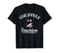 Amour et de Saucisson Humour Saucisson T-Shirt