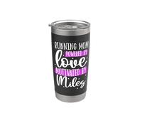 Amour et kilomètres - Läufer Mama Gobelet isotherme en acier inoxydable double paroi