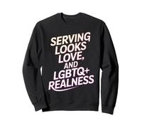 Amour et réalité LGBTQ+ Sweatshirt