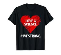 Amour et Science IVF - Embryons puissants - Infertilité T-Shirt Graphique avec Valeur