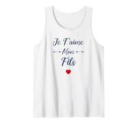 Amour Fils Maman Enfant Je t'aime Mon Fils Débardeur