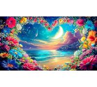 Amour-Fleurs Puzzle 1000 pièces Educa Jeu D'Intelligence Décoration Intérieure Jeu éduchatif Challenge Toy pour Adultes & Enfants des 14 Ans 38x26cm/1000pcs