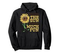 Amour Floral d'automne De Tournesol Sweat à Capuche