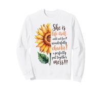 Amour Floral d'automne De Tournesol Sweatshirt