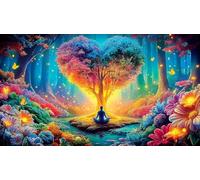 Amour-Flowers Puzzle 1000 pièces Educa Jeu D'Intelligence Décoration Intérieure Jeu éducatif Challenge Toy pour Adultes & Enfants des 14 Ans 38x52cm/1000pcs