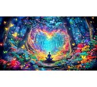 Amour-Flowers Puzzle pour Adultes 1000 pièces Jeu de Puzzle Jeu Stimulant pour décoration Murale et Cadeaux Idée Cadeau Parfaite 38x26cm/1000pcs