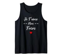 Amour Frère Enfant Je t'aime Mon Frère Débardeur