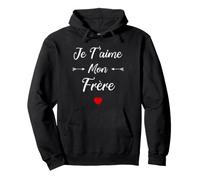 Amour Frère Enfant Je t'aime Mon Frère Sweat à Capuche