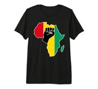 Amour Guinée Conakry Drapeau Carte de l'Afrique T-Shirt Haut de Gamme