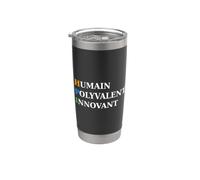 Amour Haut Potentiel Intellectuel Humour super garçon HPI Gobelet isotherme en acier inoxydable double paroi