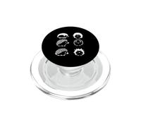 Amour hérisson Animaux Drôle Petit Simple Hérissons PopSockets PopGrip pour MagSafe